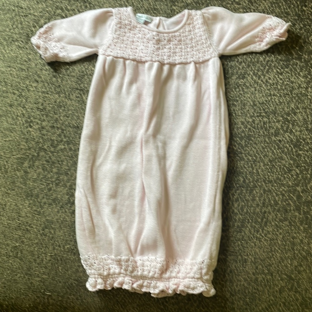 Kissy Kissy pink gown, one size